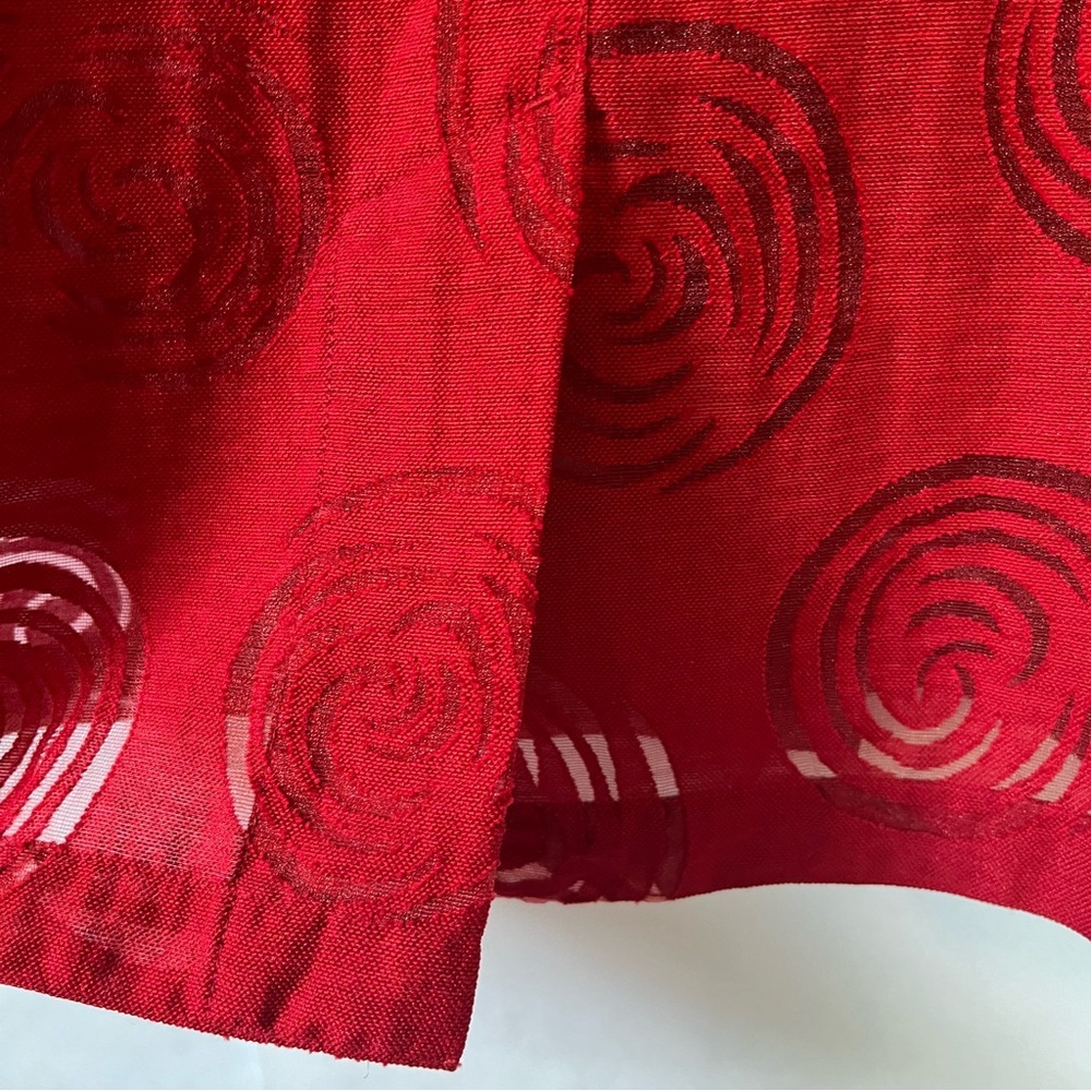 Chico Women’s Blouse with Sheer Swirl Pattern - Picture 11 of 11